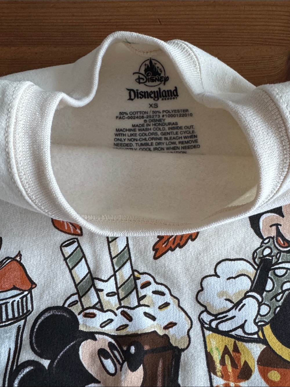 Disney Disneyland Resort Pumpkin Spice & Everything Nice Crewneck Sweatshirt - Picture 5 of 8